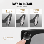 2PCS Aluminum LED Light Cover Compatible with Ray-Ban Meta Gen 1/Gen 2 Wayfarer Skyler Headliner Smart Glasses Accessory