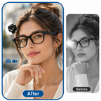 2PCS Aluminum LED Light Cover Compatible with Ray-Ban Meta Gen 1/Gen 2 Wayfarer Skyler Headliner Smart Glasses Accessory