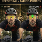 JYXEREM LED Blockers for Oakley Meta Vanguard Smart Glasses – Aluminum Alloy Plug-In Lens Protective Cover, No Adhesive, Seamless Fit, 4 Pack